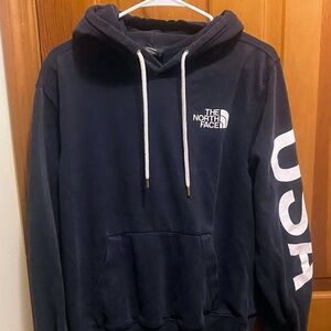 The North Face Men's Dark Blue Hoodie